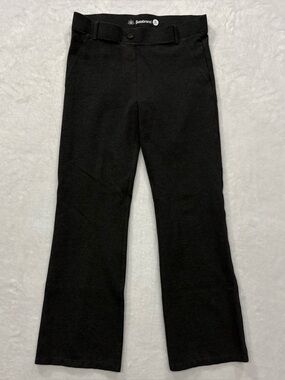 Betabrand DPYP Charcoal Grey Bootcut Pull-on Pants Women’s Size M Petite